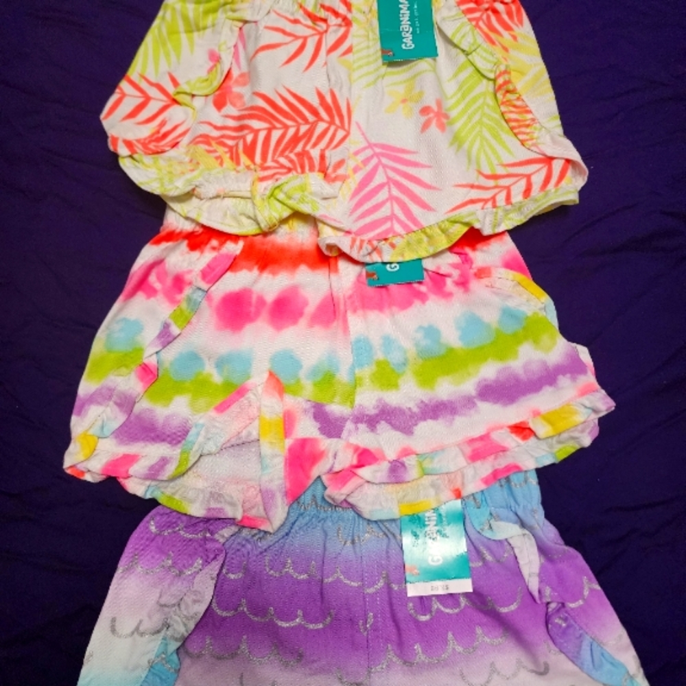 Geranimal three piece shorts